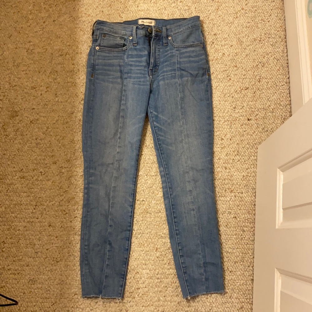 Madewell light wash jeans